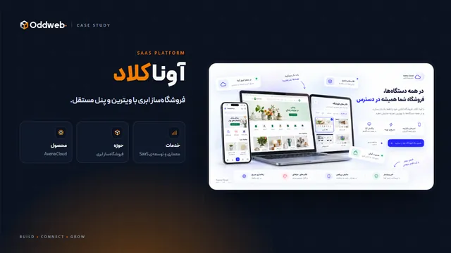 آونا کلاد؛ پلتفرم SaaS فروشگاه‌ساز ابری